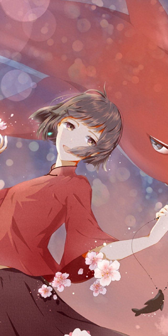 大鱼海棠手机高清国漫壁纸 | 我会化作人间的风雨陪在你身边