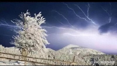 ​罕见！下雪还打雷，这个冬天的神奇景象让人惊叹！