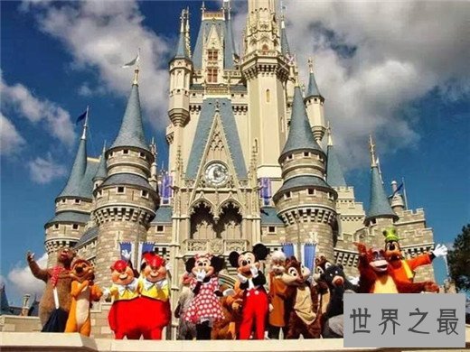 美国十大最受欢迎的主题公园，好莱坞环球影城最受欢迎