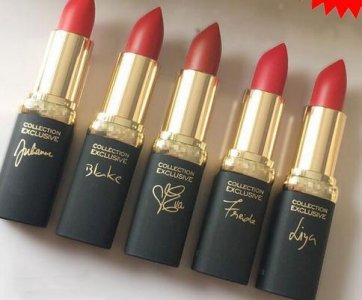 ​欧莱雅口红色号大全 不同色号真人试色图片