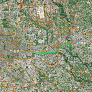 ​燕郊至北京普快，K7782次列车用时37分钟，进京通勤列车