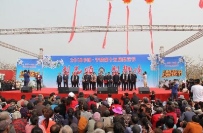 ​中国宁陵县第十五届梨花节开幕