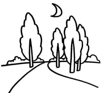 ​简单全面风景简笔画（简笔画各种风景大全）