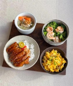 ​半个月午餐合集，看着好看的饭菜，吃起来确实香，味道顶呱呱！