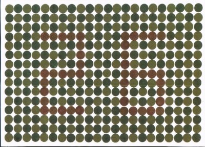 ​5张色盲检测图，有人只能识别3张，你能识别几张？