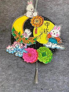 ​23张中秋节主题创意儿童画、手工画集锦，千万别错过！