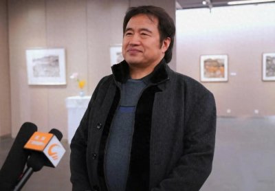 ​丁长林山水画写生创作工作室画阳城作品展盛大开幕